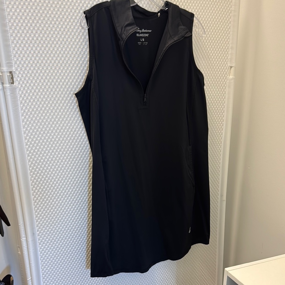 Tommy Bahama Black Sleeveless Dress
